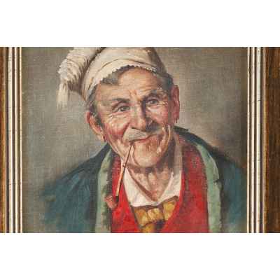 Мужчина с курительной трубкой. Европа конец XIX - начало XX вв