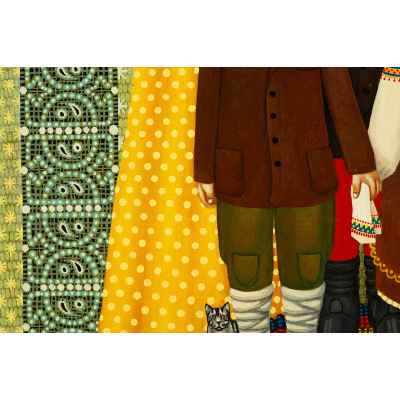 Языков А. И. Три имени холст, масло Екатеринбург 1990-2004 гг. 65x80 см. Екатеринбург 1990-2004 гг