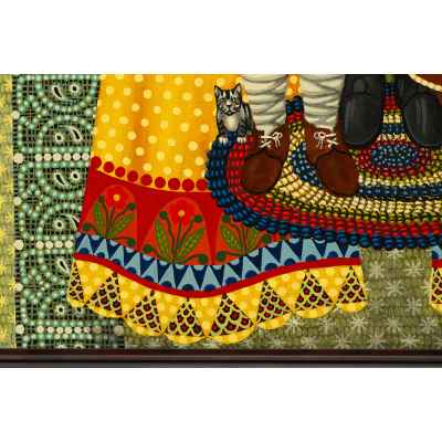 Языков А. И. Три имени холст, масло Екатеринбург 1990-2004 гг. 65x80 см. Екатеринбург 1990-2004 гг