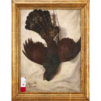 Натюрморт с битым тетеревом Россия апрель 1915