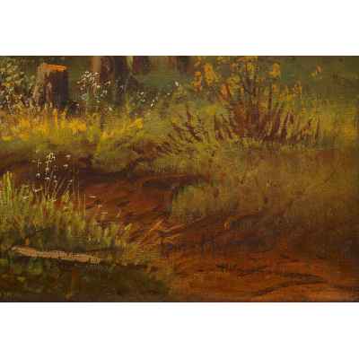 Осень в лесу  1910