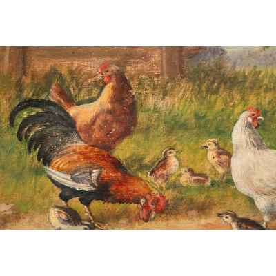 Птичий двор 2  начало XX века