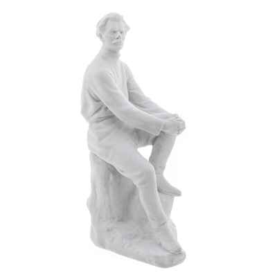 Скульптура Максим Горький бисквит ЛФЗ 1950-е гг.  