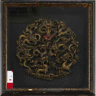 Панно бронзовое 