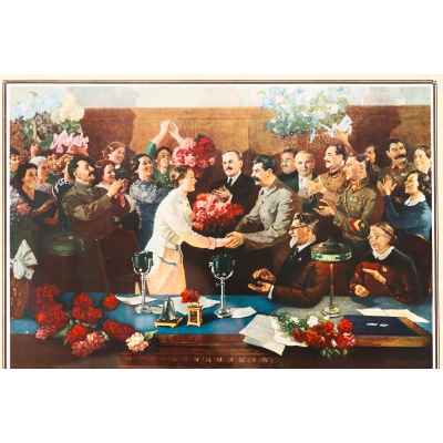 Иллюстрация  картин - Советская живопись СССР 