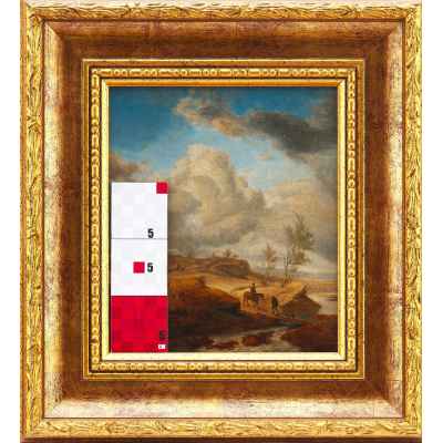 Копия картины «Холмистый пейзаж» Филипса Воувермана (1619- 1668) Европа вторая половина XIX в