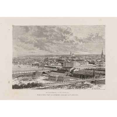 T. Taylor Вид города Екатеринбурга 1886 г.