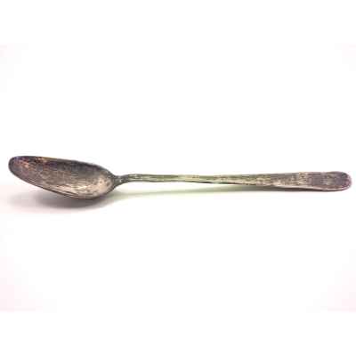 Ложка кофейная серебро 84 пр. J.H. Н.К. Российская Империя 1798 г. 14 гр. L-13,5 см.  1798