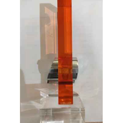 Приз победителю в социалистическом соревновании стелла серп и молот 21,5x9,5x8,0 см. СССР 1980 гг